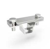 SOPORTE CON TAQUETE PARA SOLERA EN ACERO INOXIDABLE V2A