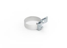 ABRAZADERA PARA TUBERÍA HASTA 80 mm., DE ACERO INOXIDABLE V2A